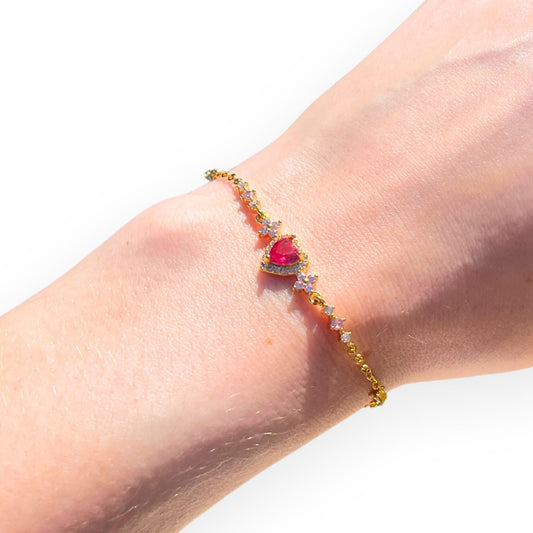 BRACELET COEUR À COEUR